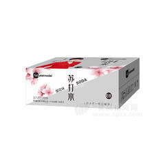 片断樱花味苏打水饮料360mlx24瓶