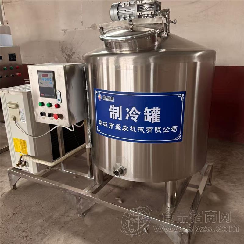小型牧场牛奶羊奶制冷罐 巴氏奶生产设备 乳品制冷保鲜设备