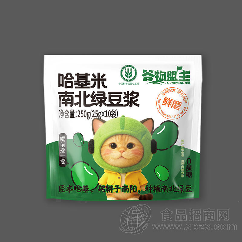 谷物盟主哈基米南北绿豆浆250g