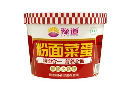 豫道粉面菜蛋（麻辣火锅味）185g