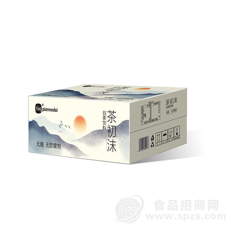 茶初箱装无糖白茶饮料招商
