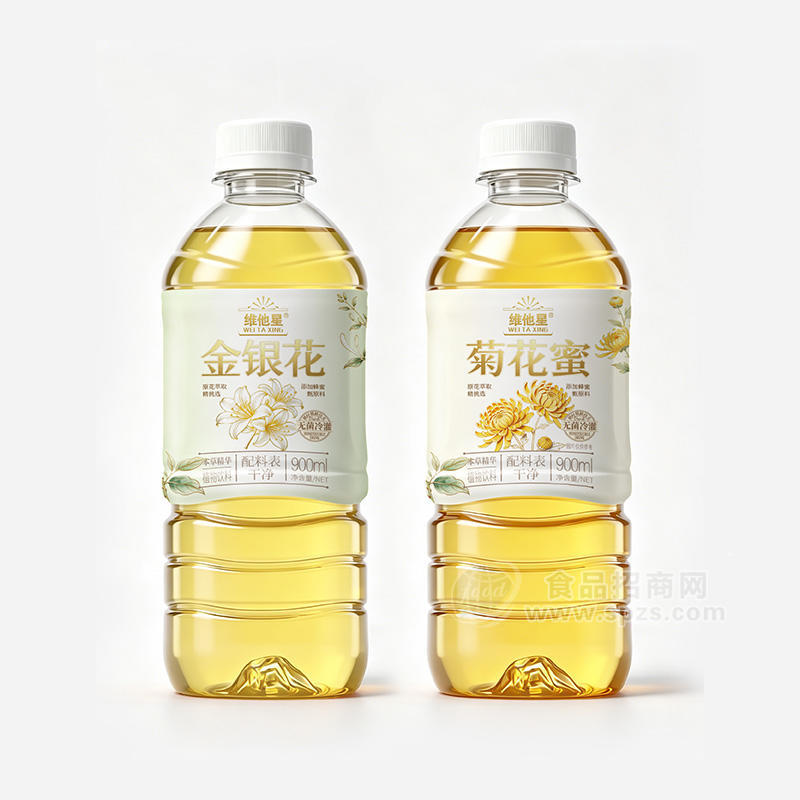 维他星金银花植物饮料900ml