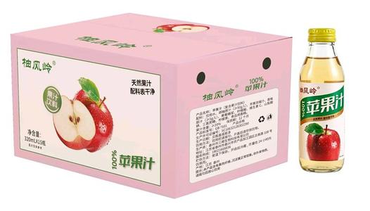 320毫升玻璃瓶苹果汁