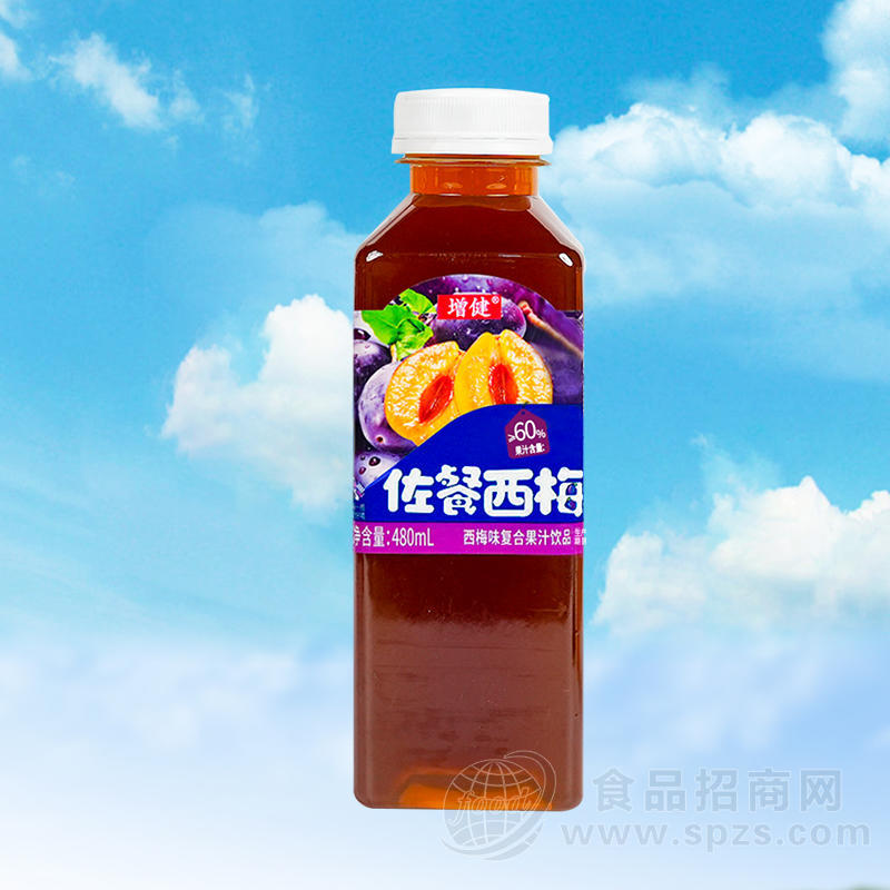 增健佐餐西梅味复合果汁饮品480ml