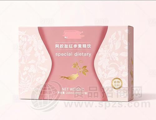 阿胶肽红参黄精饮 女性养颜产品招商  生产厂家OEM贴牌加工
