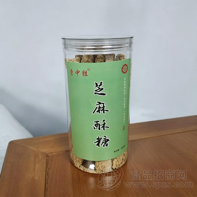 曹中胜白芝麻杆糖芝麻酥糖桶装招商