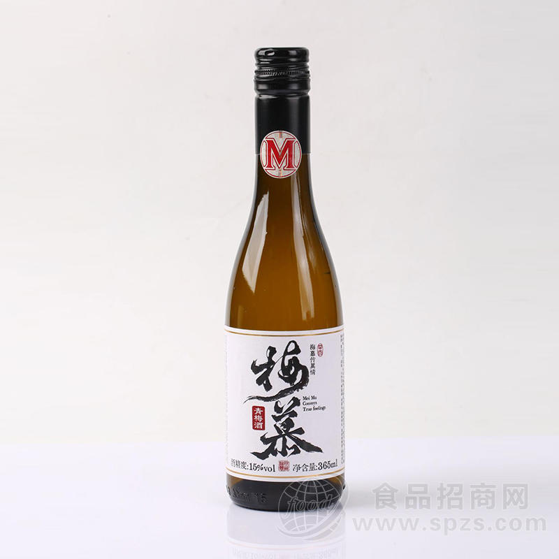 梅慕玻璃瓶青梅酒招商