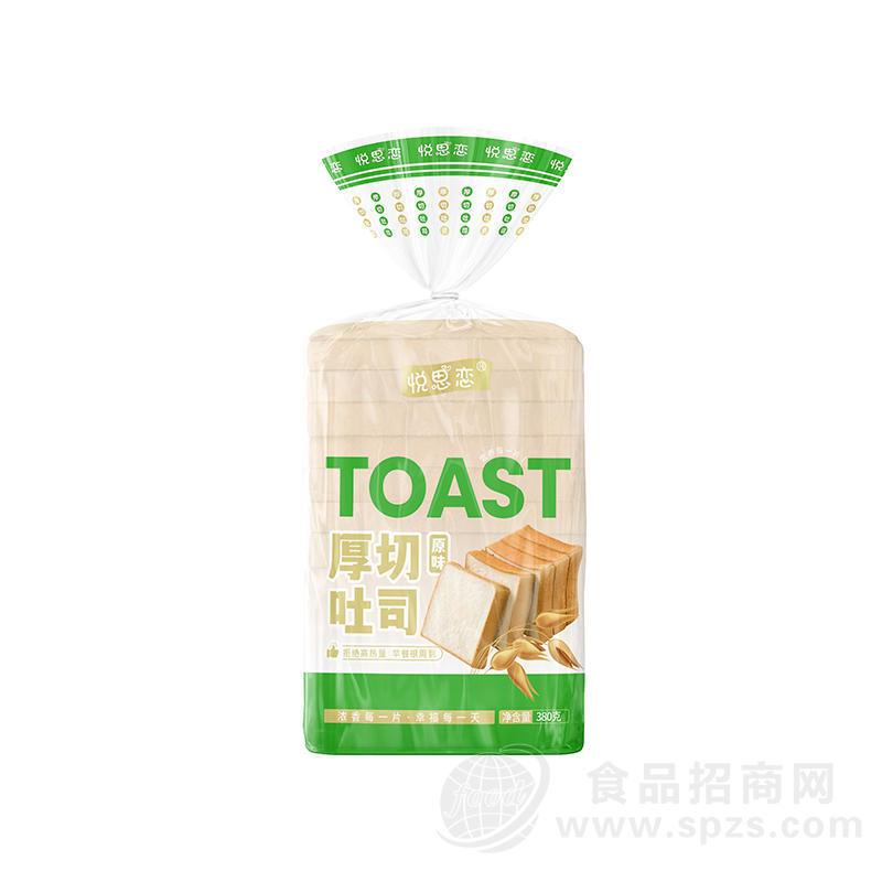 悦思恋厚切吐司原味面包袋装招商