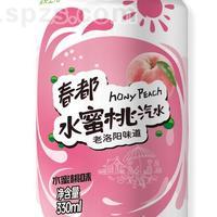 春都水蜜桃汽水330ml
