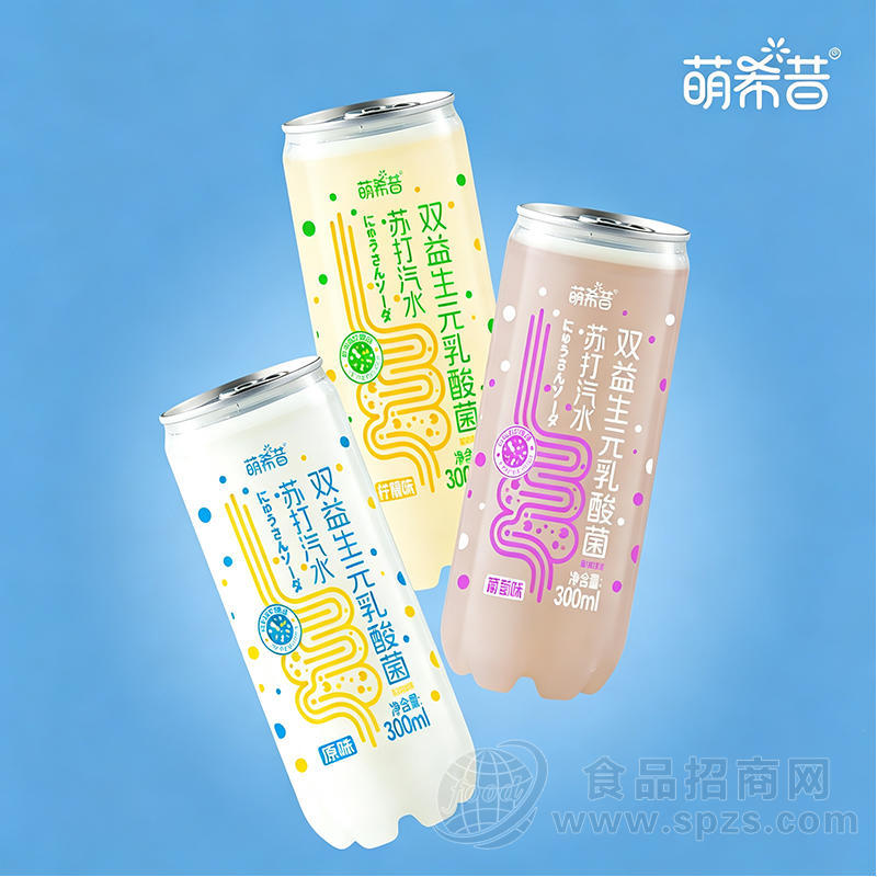 双益生元乳酸菌苏打汽水300ml