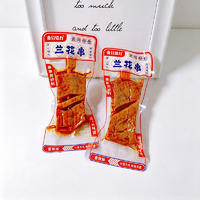 食分给力兰花串休闲食品香辣味
