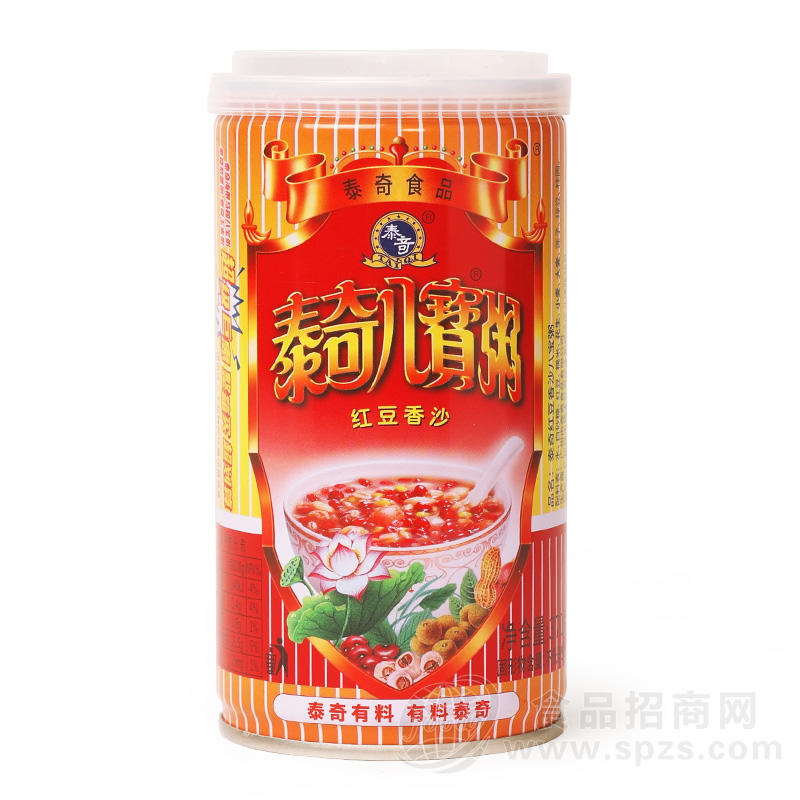 泰奇八宝粥红豆香沙罐装招商