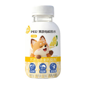 PED果蔬电解质水245mL柠檬味