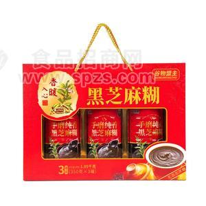 谷物盟主招商黑芝麻糊礼盒