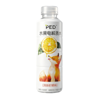 PED水果电解质水500mL清新柠檬味