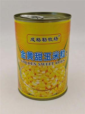 成格勒牧场金黄玉米粒易拉罐罐头