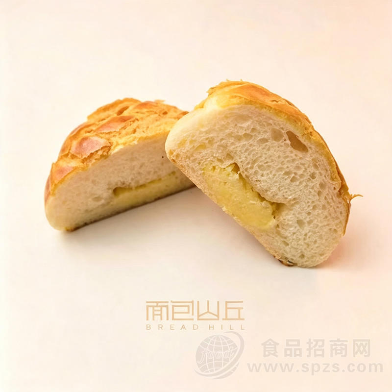 短保面包夹心菠萝包早餐面包甜品