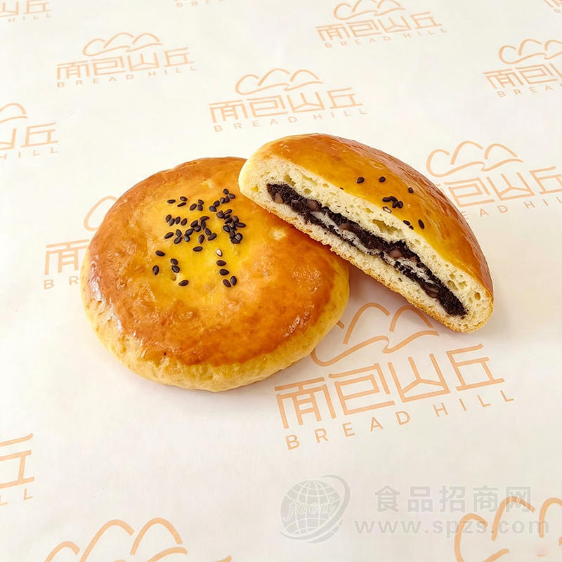 短保夹心面包早餐甜品甜点