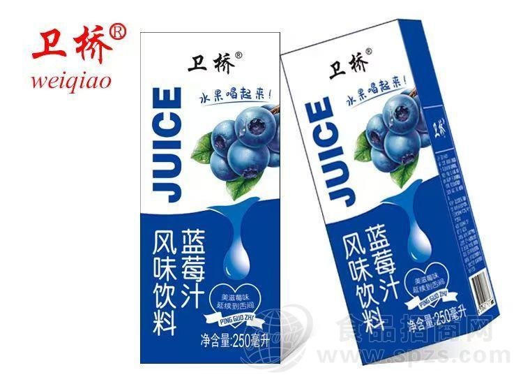 卫桥蓝莓汁风味饮料250ml