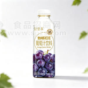 妙畅100%葡萄汁饮料500ml