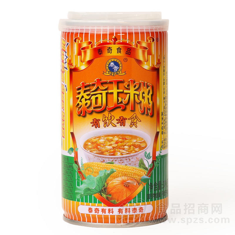 泰奇玉米粥有饮有食罐装招商