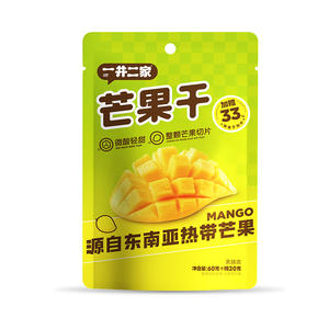 一井二家芒果干果脯休闲食品80g