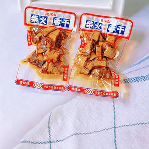 食分给力柴火香干香辣味休闲零食