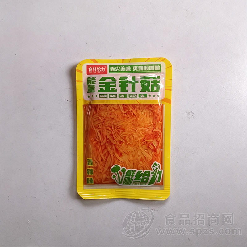 食分给力能量金针菇香辣味休闲食品