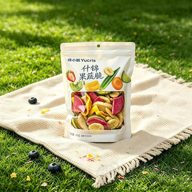 缘小脆什锦果蔬脆袋装150克招商