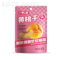 一井二家黄桃干果干蜜饯果脯86g