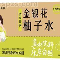 白象金银花柚子水复合果汁饮料420mlx20瓶