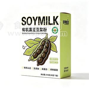 谷物盟主有机黑豆浆粉盒装210g（30g*7袋）