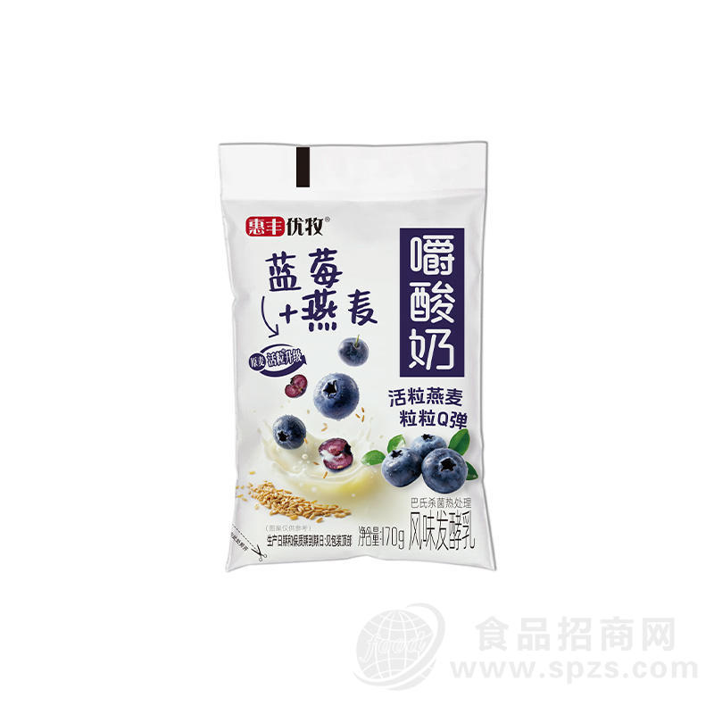 惠丰优牧嚼酸奶（蓝莓+燕麦）
