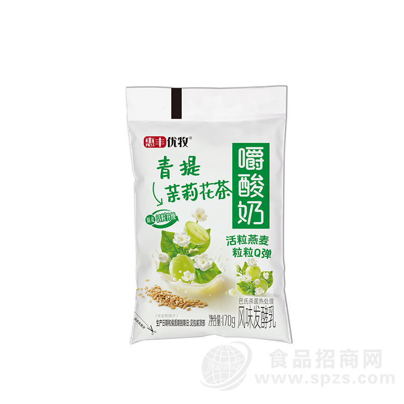 惠丰优牧嚼酸奶（青提茉莉）