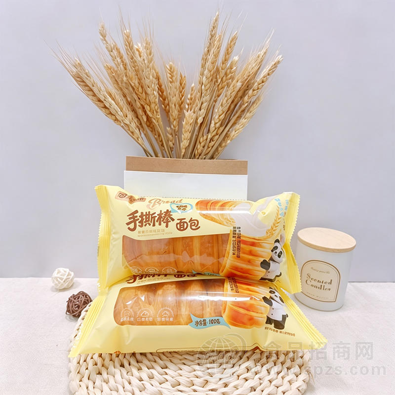 金麦莱手撕棒面包烘焙食品