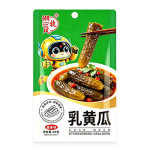 湘旋风乳黄瓜酱香味40克袋装休闲零食休闲食品