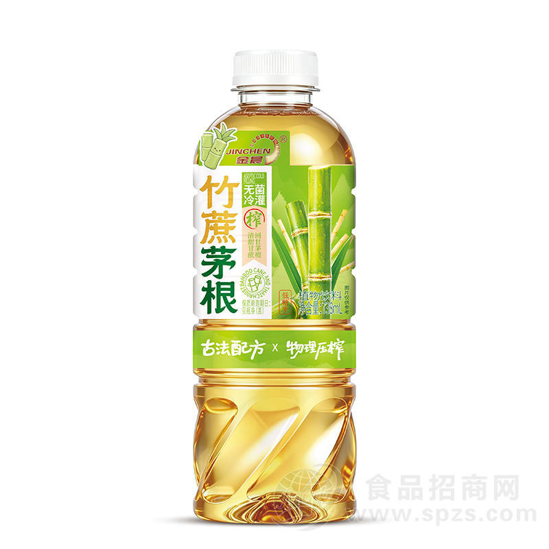 金晨竹蔗茅根无菌冷灌植物饮料738ml