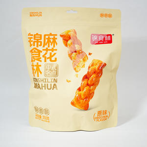 锦食林原味麻花中式名点小麻花350克