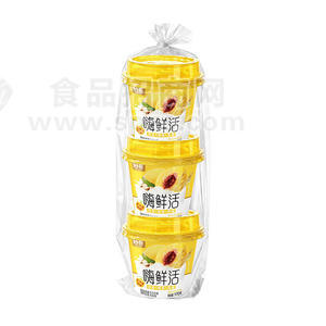 妙奇嗨鲜活黄桃燕麦味酸奶奶昔170克x3