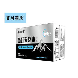 百川润豫苏打天然水饮品360mlx24