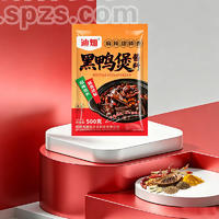 迪灿麻辣甜鲜香黑鸭堡酱料500克