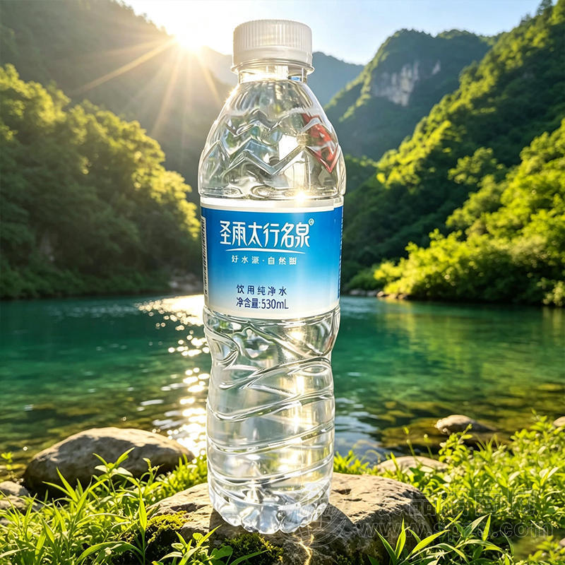 圣雨太行名泉饮用纯净水530ml