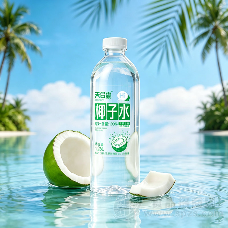 天合露椰子水无菌冷灌1.26L果汁饮料