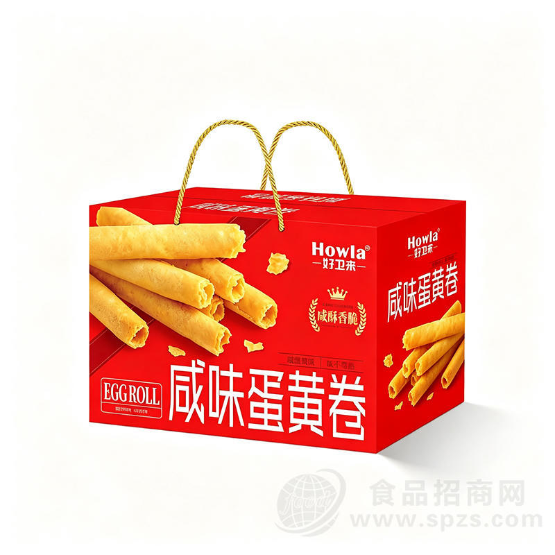 好卫来咸味蛋黄卷礼盒装