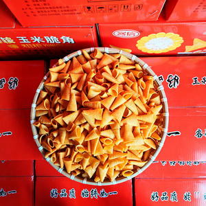 客信玉米脆角休闲零食膨化食品箱装