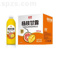 益客杨枝甘露无菌冷灌牛奶果汁饮品1.25Lx6瓶