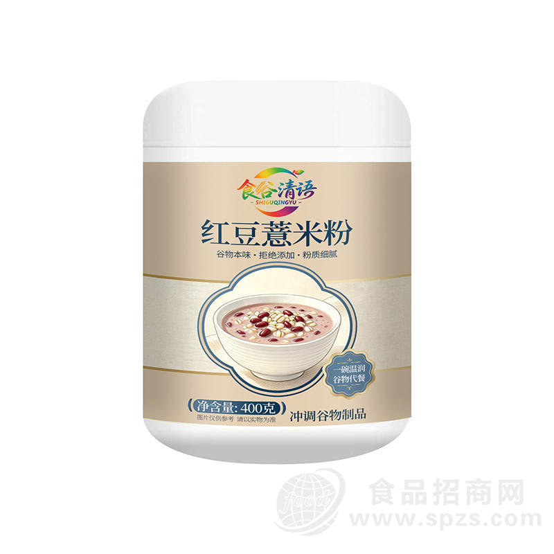 食谷清语红豆薏米粉冲调食品400克