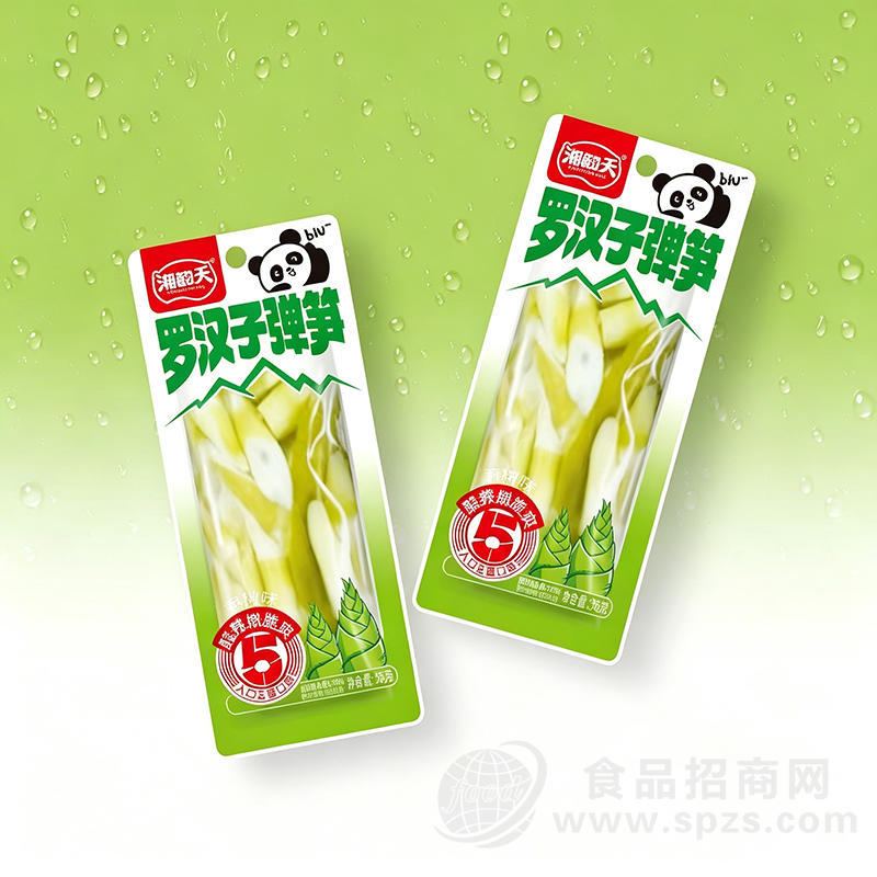 湘翻天罗汉子弹笋泡椒味35克休闲零食