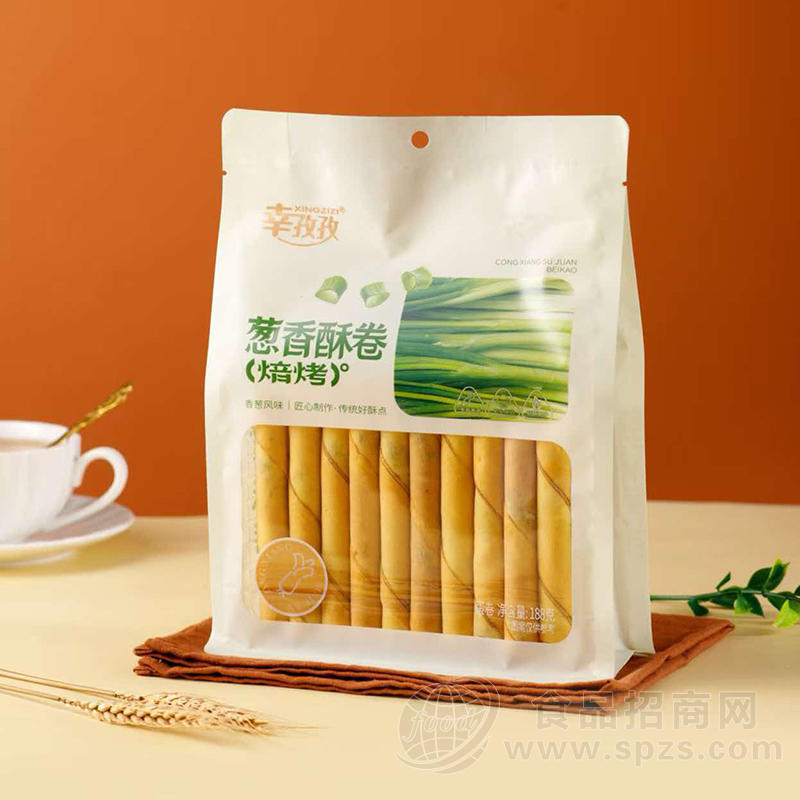 幸孜孜葱香酥卷焙烤香葱风味蛋卷188克