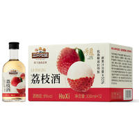 三只松鼠8度荔枝酒果酒330mlx12